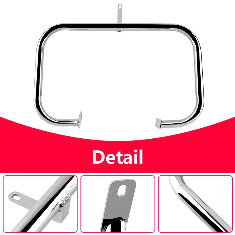 額 バイク アクセサリー クラッシュバー エンジンガード クローム ホンダ