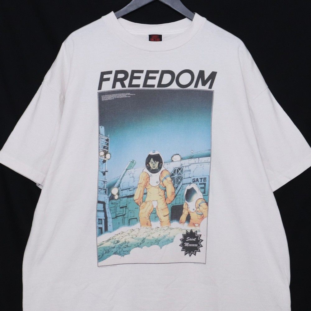 SAINT MICHAEL FD_SS TEE ASTRO/WHITE XXLサイズ ホワイト - メルカリ