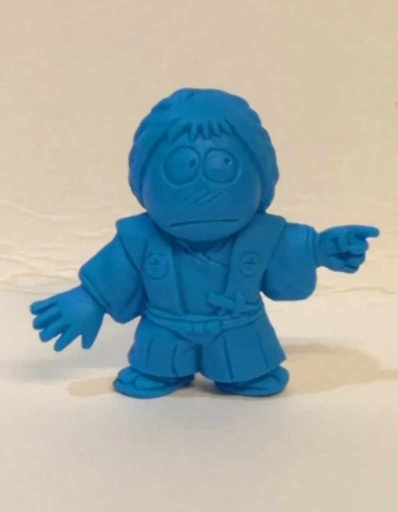 キン消し キンケシ 未切り 王位2 ホークマンB & ナチグロン キン肉マン