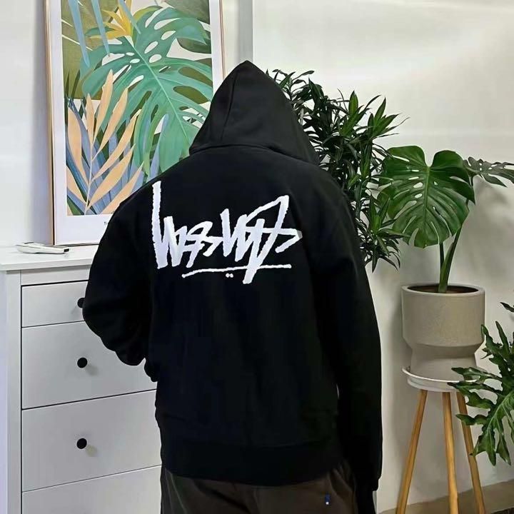 即日発送！STUSSY ステューシー FLIPPED ZIP HOODIE シップパーカー