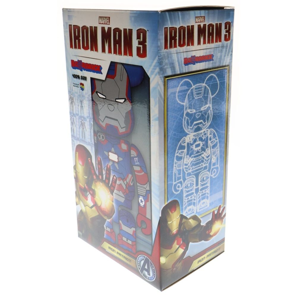 MEDICOM TOY - BE@RBRICK IRON PATRIOT 1000％ ベアブリック マーベル BE@RBRICK IRON PATRIOT 1000％