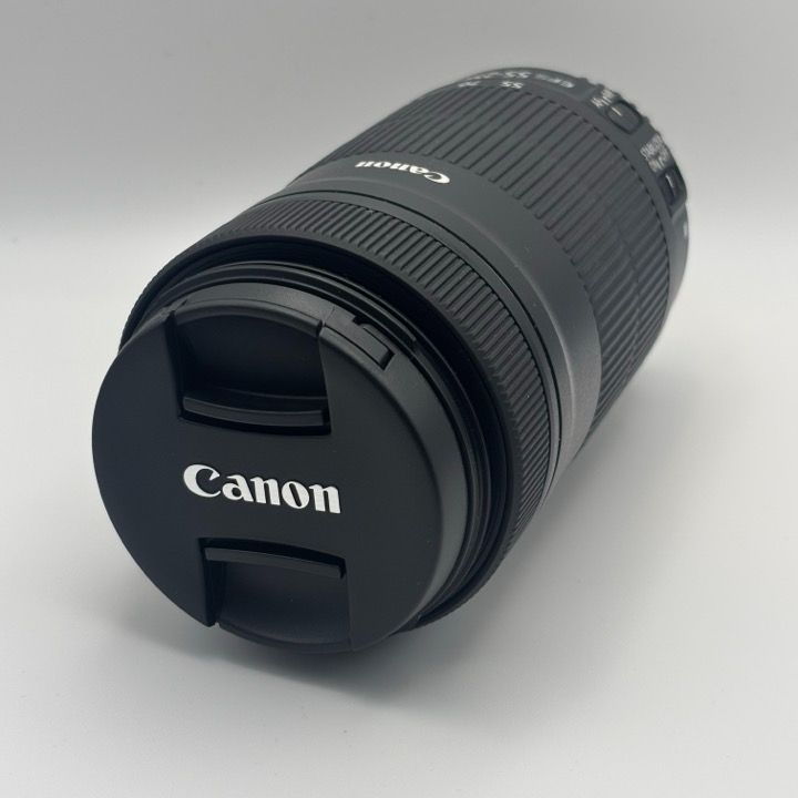 美品】Canon EF-S 55-250mm F4-5.6 IS STM 望遠ズームレンズ｜手ブレ