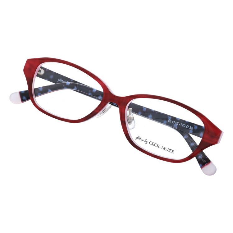 glitter by CECIL McBEE セシルマクビー レディース メガネ 眼鏡