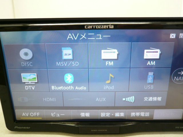カロッツェリア 楽ナビ AVIC-RW99 HDMI対応 カロッツェリア 楽