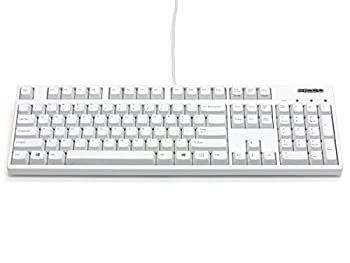 【中古-非常に良い】【輸入･日本仕様】FILCO Majestouch2 HAKUA 静音モデル 104US ASCII配列テンキー機能付きキーボード USB/PS2両対応 マットホワイト FKBN104MPS/EMW2