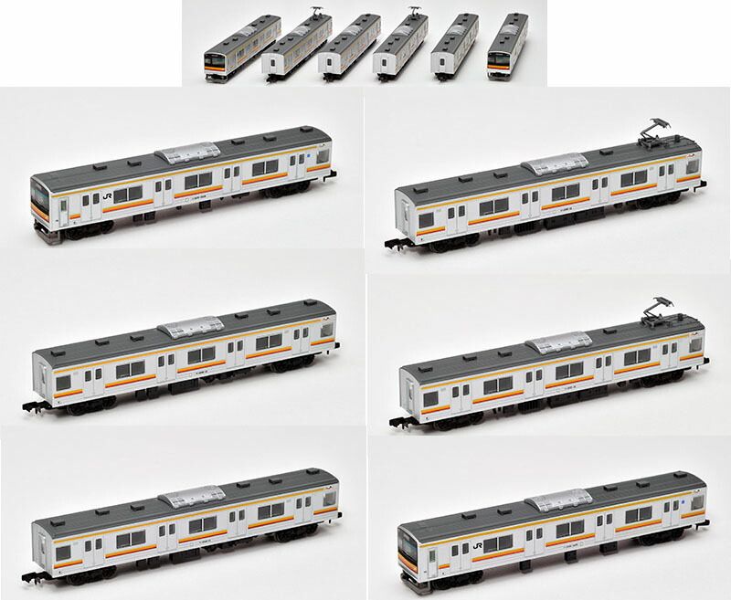 鉄道コレクション JR205系1200番代 南武線6両セット 【トミーテック