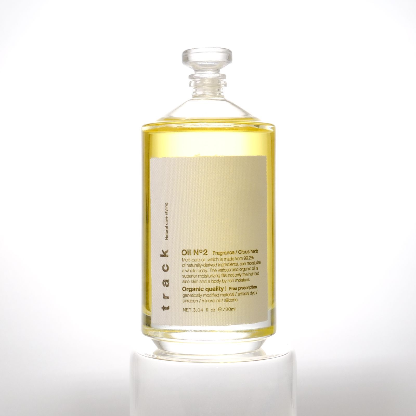 トラックオイル No2 ナンバーツー 90ml track oil No.2 ヘアオイル