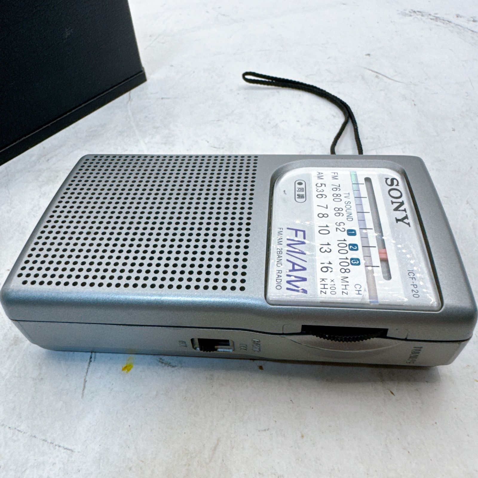 【美品】SONY ICF-S73 ラジオ　SONYSPORTS 【名機動作品】 SONY ICF-S73 AM/FMラジオ SONYSPORTS - メルカリ