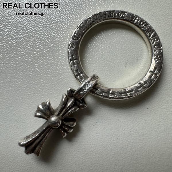 CHROME HEARTS/クロムハーツ NTFL リング W/ベビーファットクロス