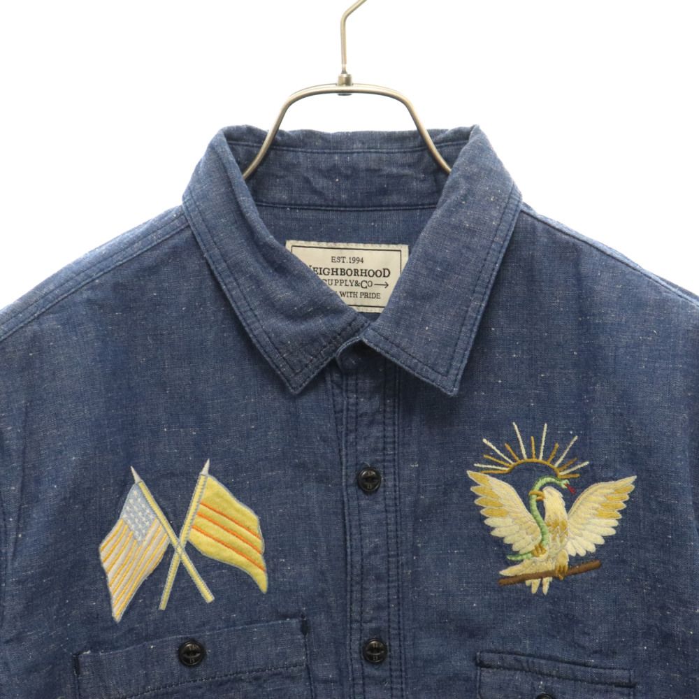 HEROキムタク着 Neighborhood チェックネルシャツ L（☆HERO