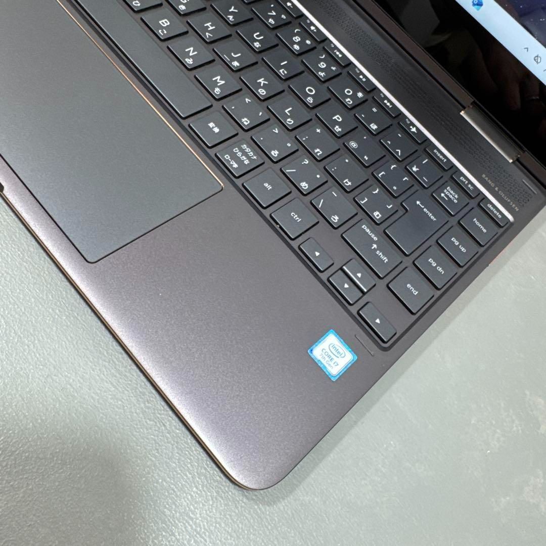 極上】HPSpectreアッシュ☘7世代i7☘️NVMe1512☘️メモリ16