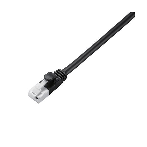 エレコム EU RoHS指令準拠 CAT5E対応 爪折れ防止 LANケーブル 7m/簡易パッケージ仕様(ブラック) LD-CTT/BK7/RSX5