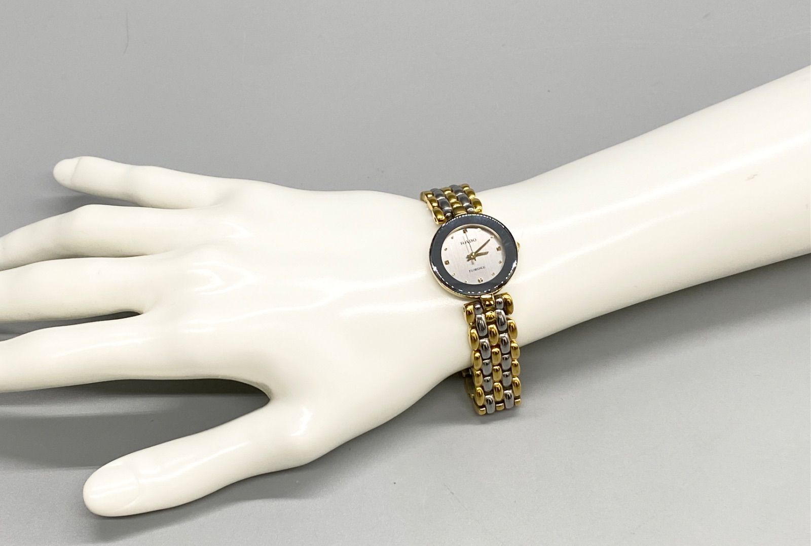 RADO ラドー フローレンス 318.3745.2 クォーツ コンビ 腕時計 RADO ラドー フローレンス 318.3745.2 クォーツ コンビ