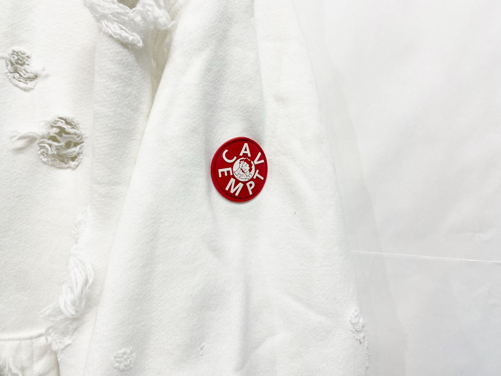 C.E cavempt｜シーイー PLAGUE HEAVY HOODY シーイー ダメージ