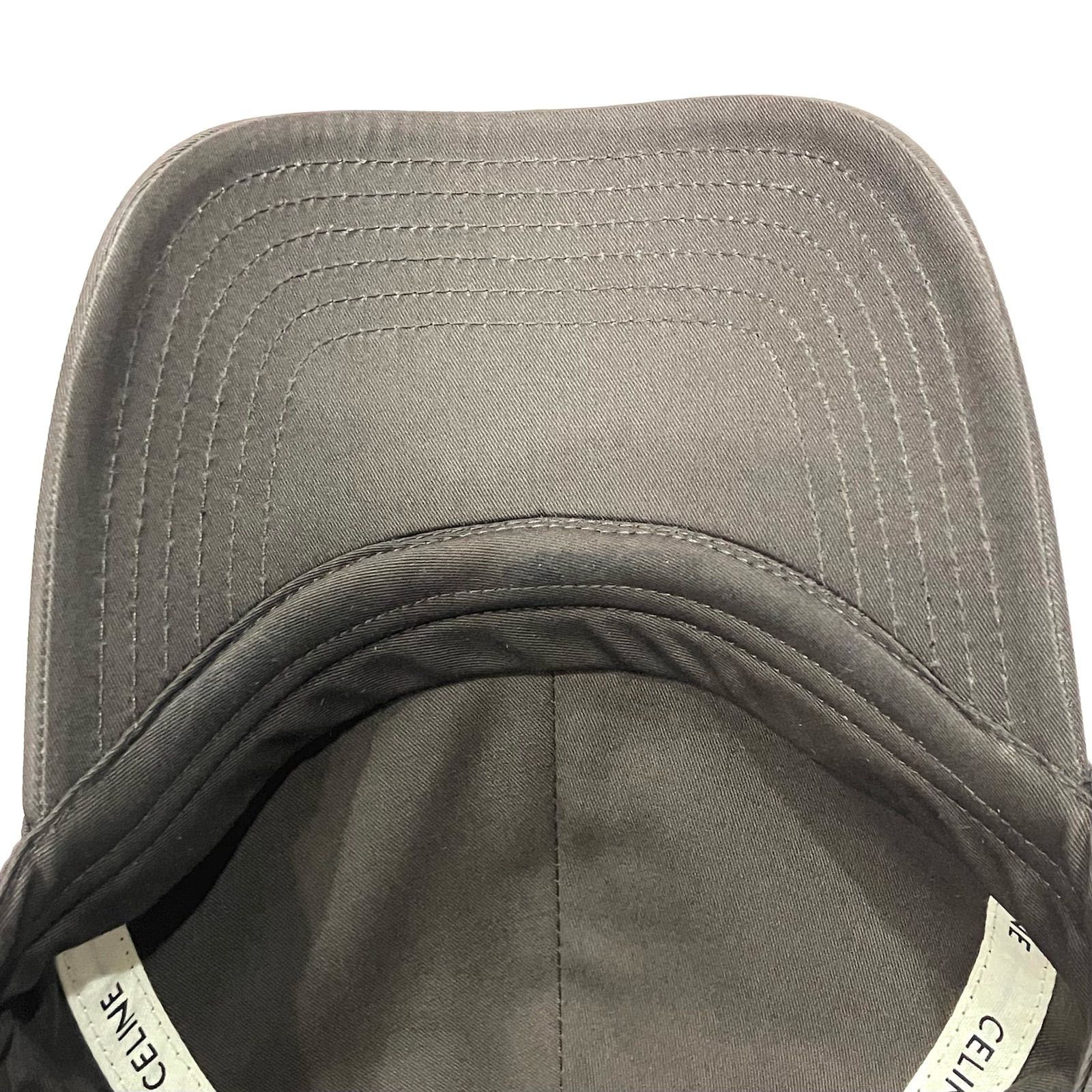 CELINE セリーヌ トリオンフ ベースボールキャップ カーキ L CELINE セリーヌ トリオンフ ベースボールキャップ カーキ L