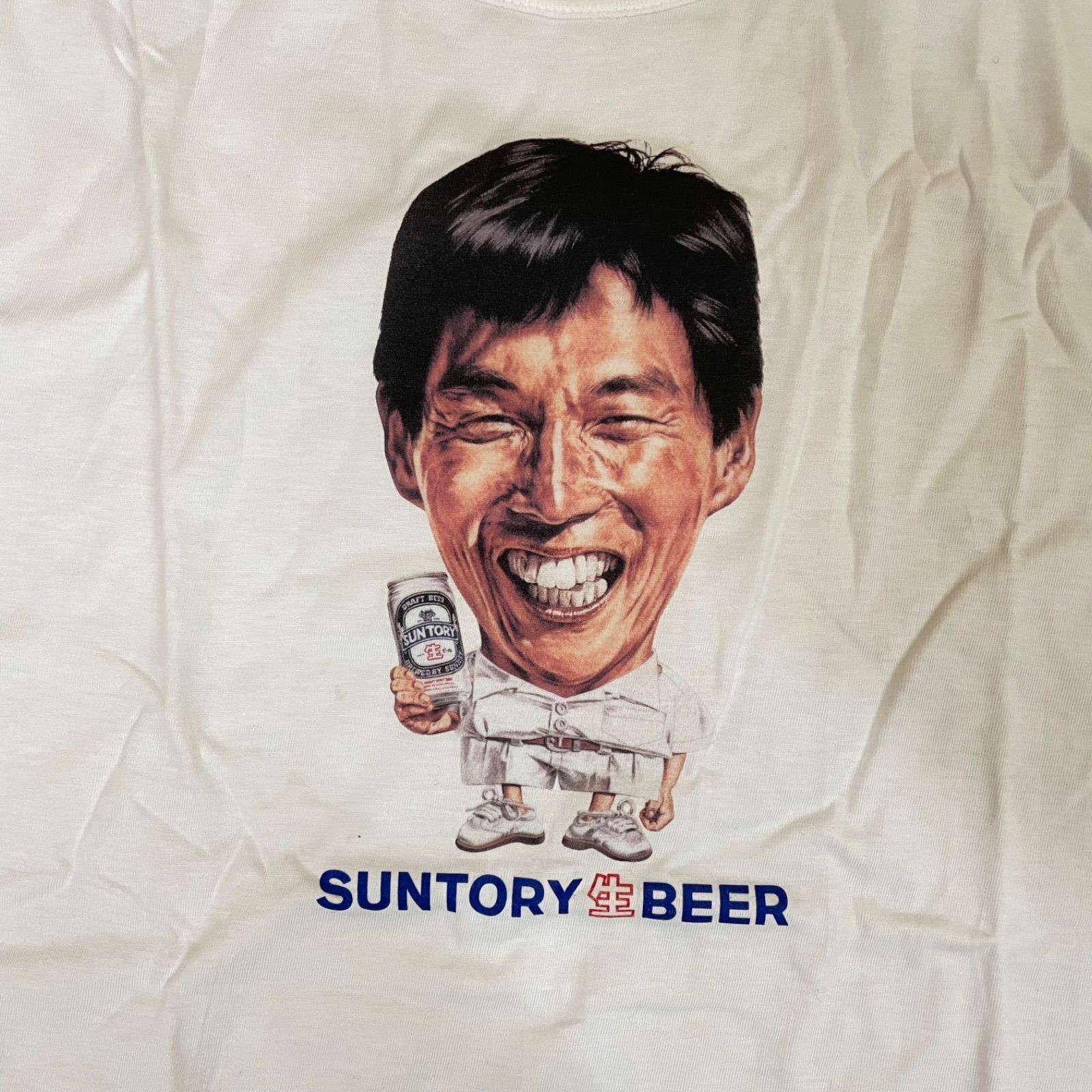 明石家さんま　Tシャツ s8863 SUNTORY ORIGINAL DESIGN 明石家さんまTシャツ - メルカリ