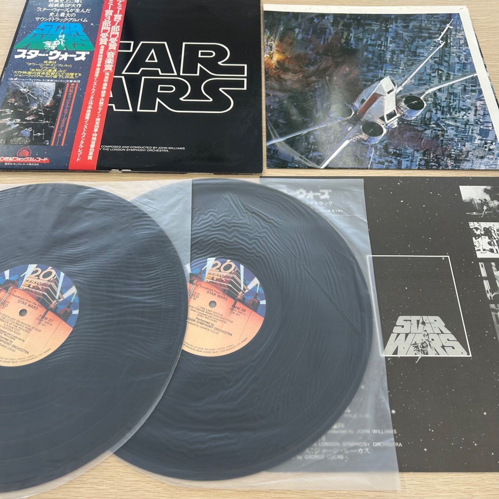 ジョン・ウィリアムズ　代表6作品　オリジナル・サウンドトラックLPレコード ジョン・ウィリアムズ 代表6作品 オリジナル・サウンドトラック