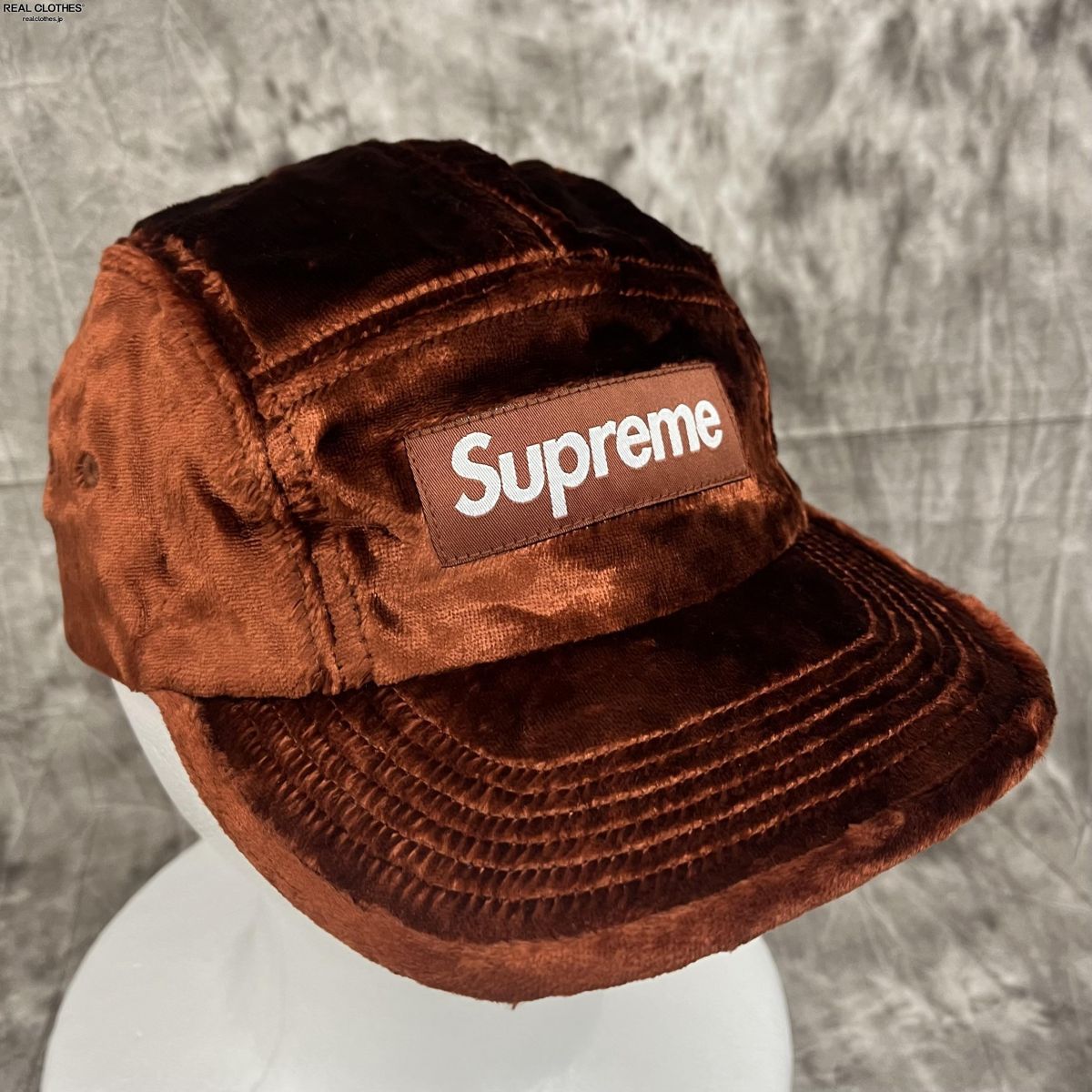 Supreme/シュプリーム【21AW】Velvet Camp Cap/ベルベット キャンプ