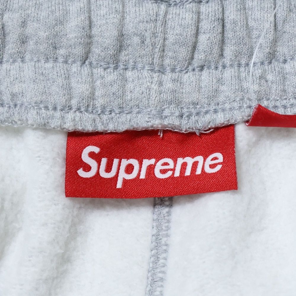 SUPREME シュプリーム 24 AW Satin Applique Sweatpant サテンアップリケ スウェット ロング パンツ グレー その他 メンズ