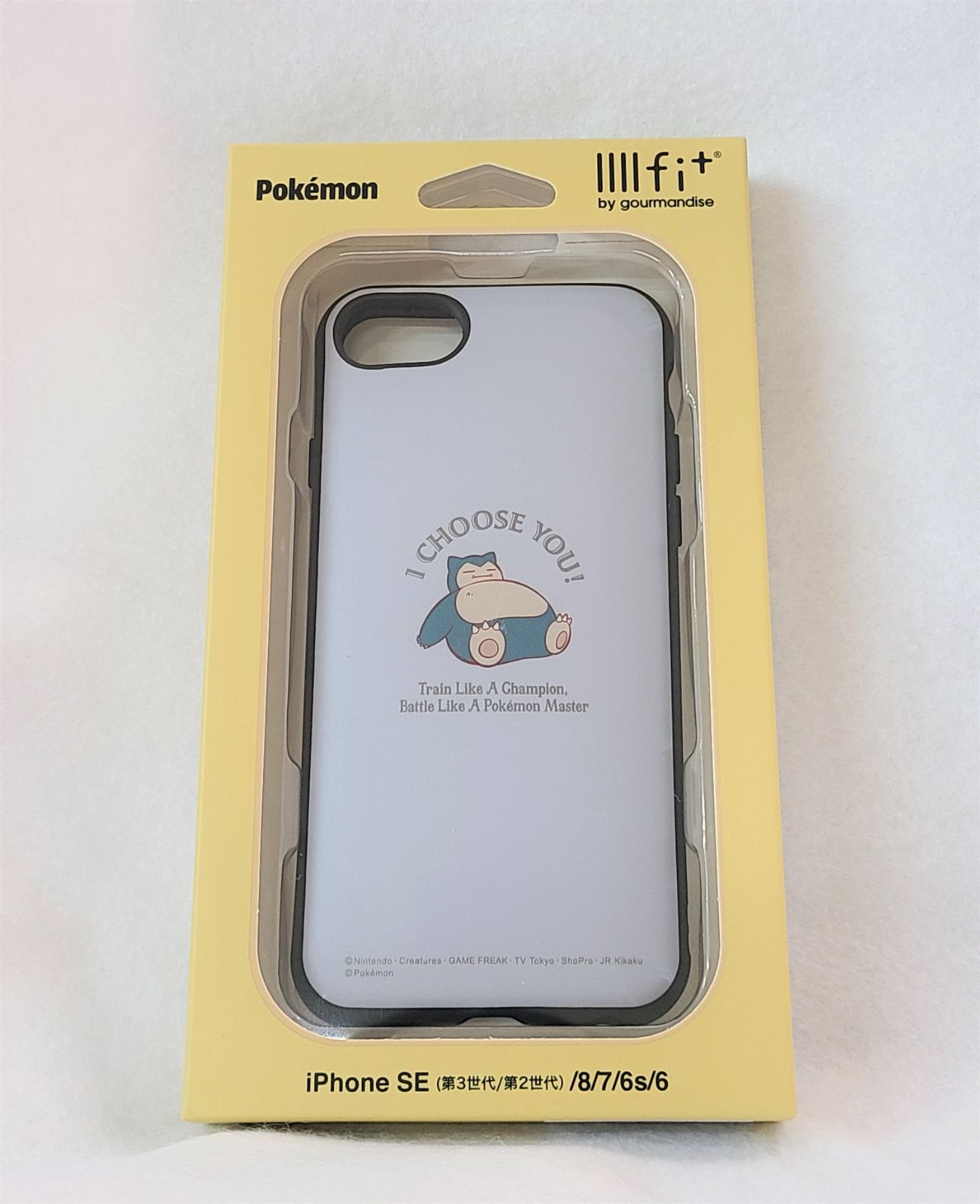 ポケットモンスター カビゴン iPhoneSE 8 7 6s 6対応ケース - ラッキー