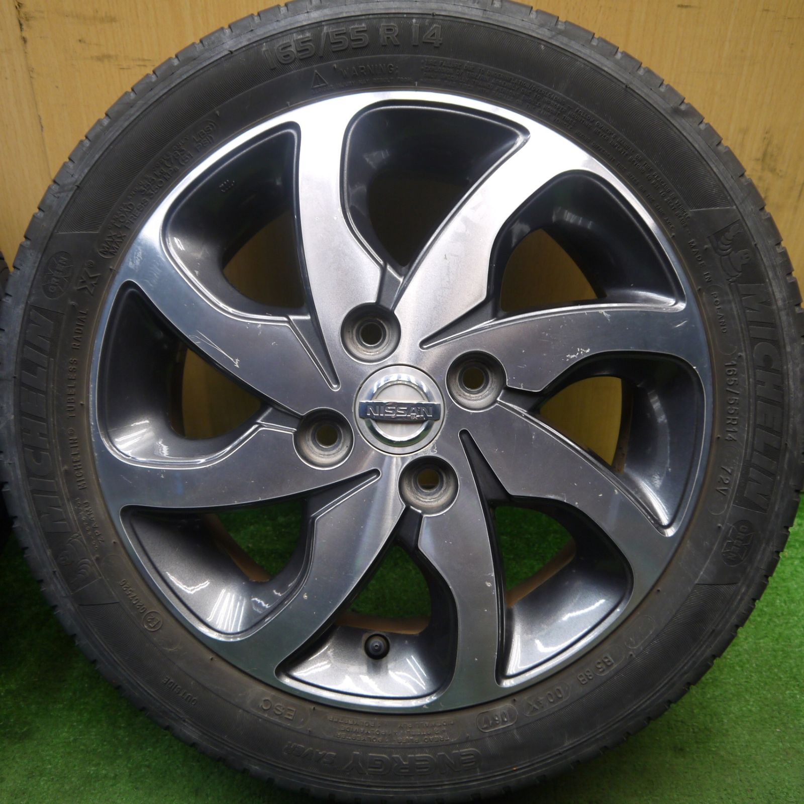 4本価格☆日産 デイズ ルークス 純正 165/55R14 ミシュラン 4本価格☆日産 デイズ ルークス 純正 165/55R14 ミシュラン