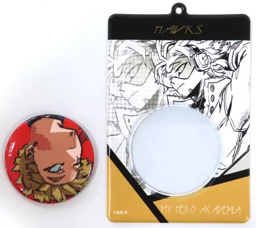 ヒロアカ ホークス 缶バッジ&特製ホルダーコレクション