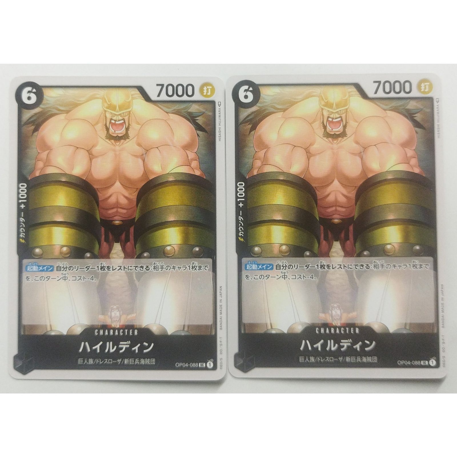 残り1点】ハイルディン UC OP04-088