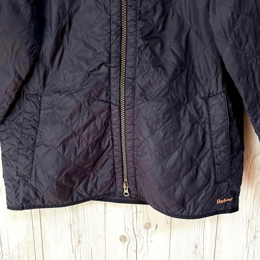 Barbour ネイビー　ライトブルゾン Barbour バブアー ライトブルゾンジャケット フルジップ