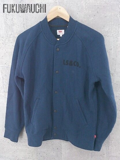 Levi's リーバイス プリント 長袖 ジャケット S ネイビー #  【1002798799066】