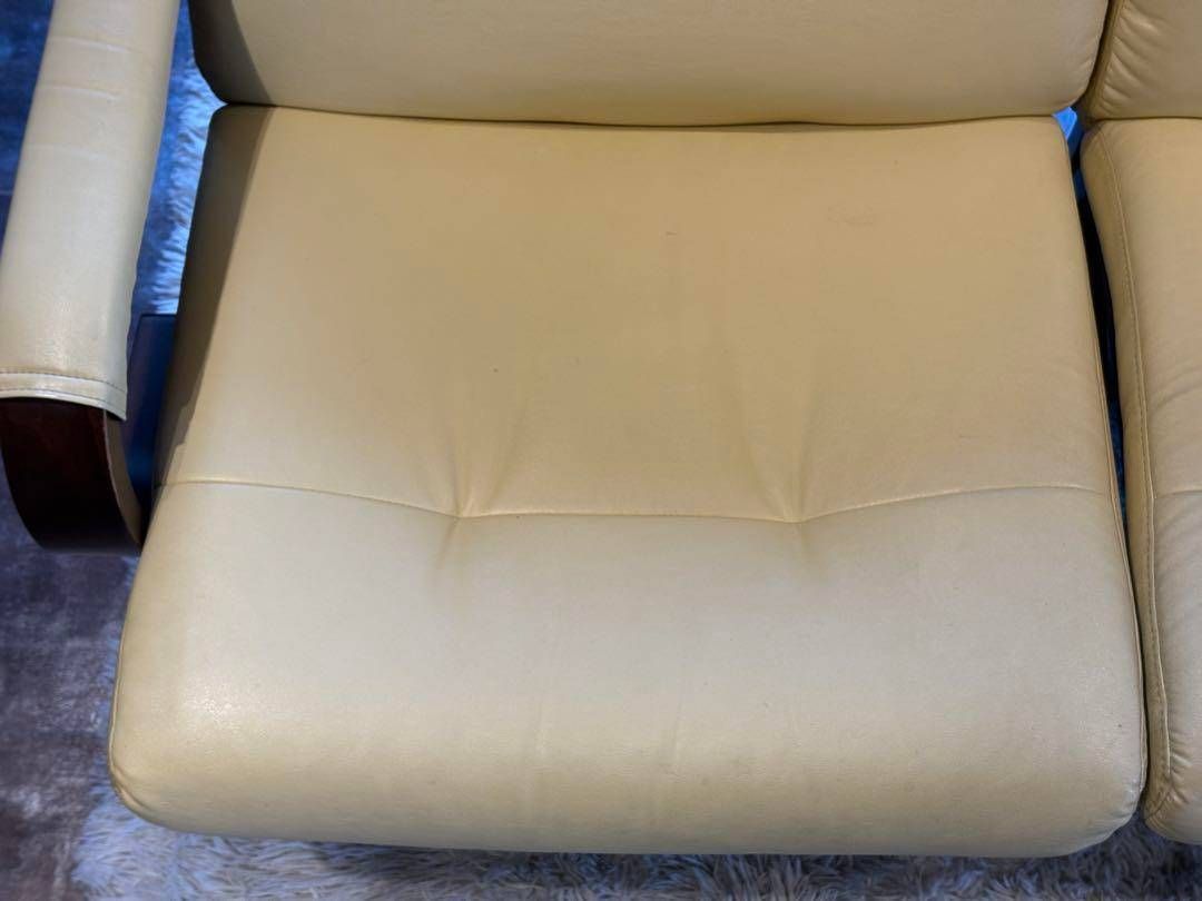 フジファニチア FUJIFUNITURE Agio 3人 セパレートソファ Gn - メルカリ