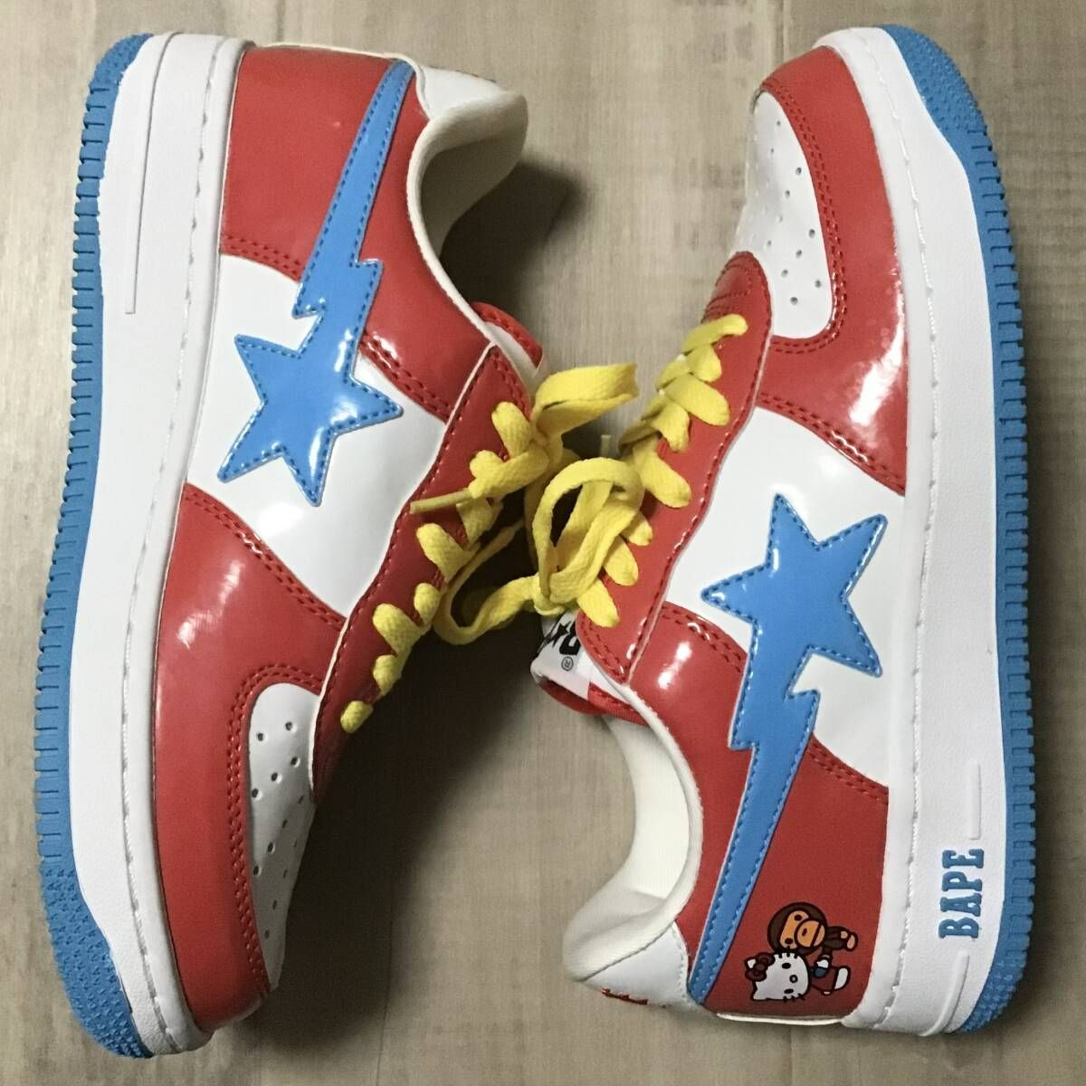 ☆未使用品☆ 2010年 サンリオ キティ BAPE STA スニーカー 24cm Milo 