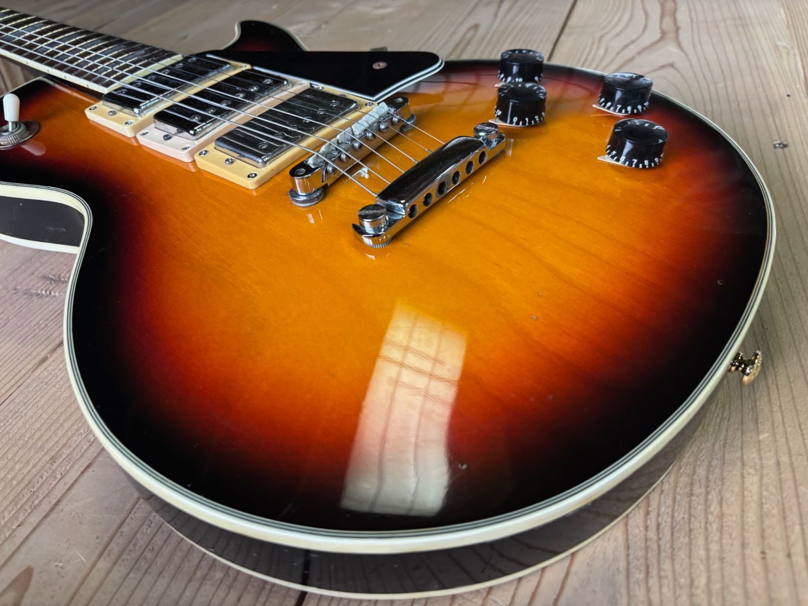 1970年初期レスポールギター日本製 トムソン レスポールタイプギター Tomson Les Paul Custom Type