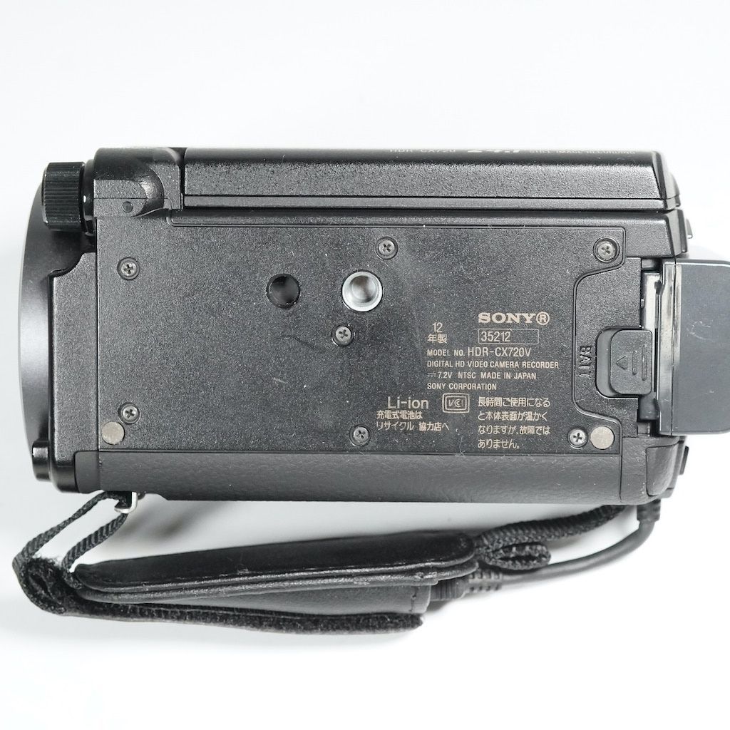 SONY HDR-CX720V ビデオカメラ 動作品 カメラ SONY ソニー HDR-CX720V ブラック 動作OK 1週間保証 ⁄9891