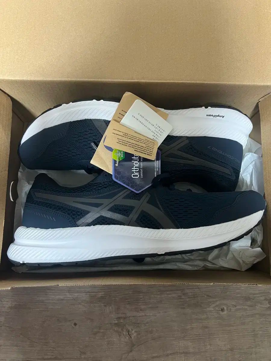 アシックス ゲル テン TEN 7 ネイビー ランニングシューズ