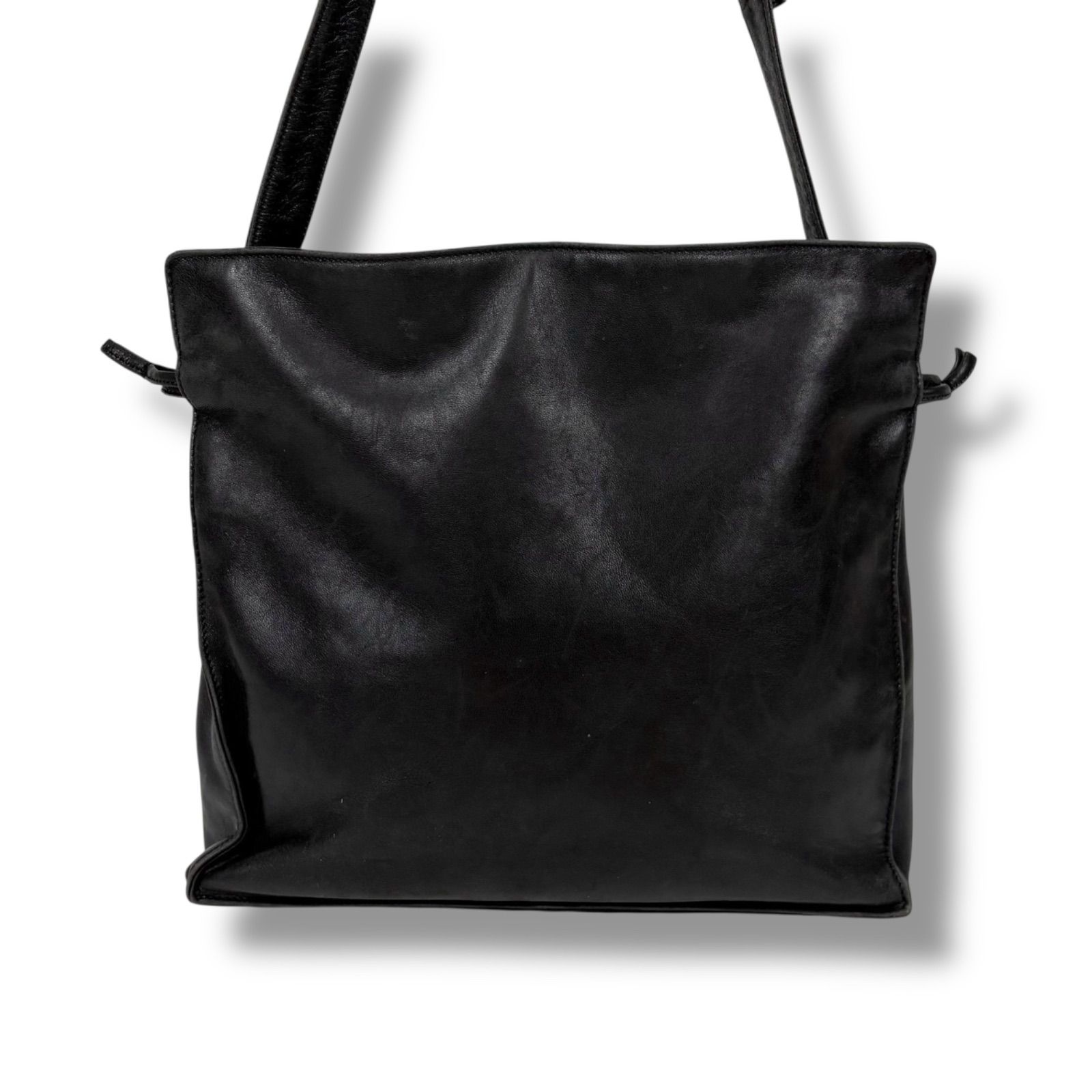 ロエベ LOEWE 巾着型 ショルダーバッグ フラメンコ アナグラム