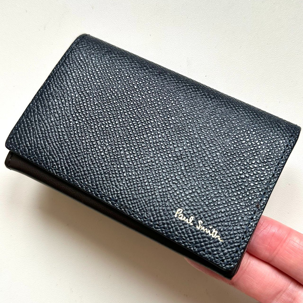  ポールスミス Paul Smith 名刺入れ カードケース ネイビー カードケース 小物