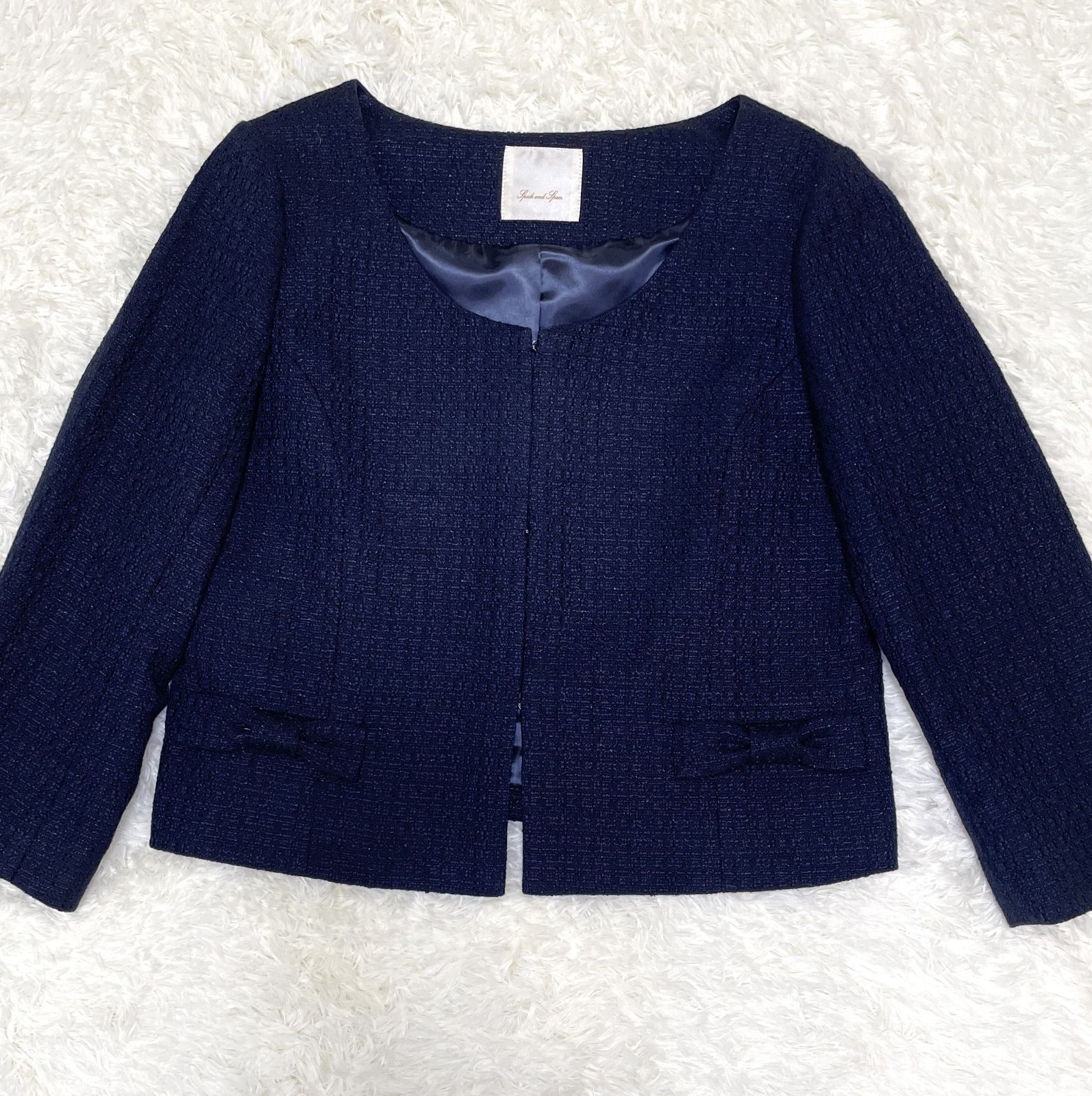 美品★9号★スピックアンドスパン＆グリーンレーベルリラクシング ママスーツ UNITED ARROWS green label relaxing - 美品☆9号☆スピックアンド