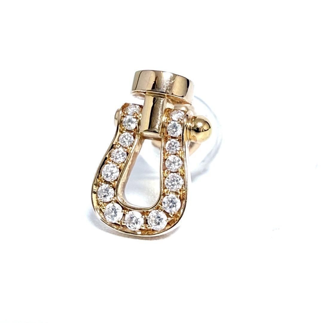 【左耳用・定価17.6万】フレッド　レディース　フォース10　シングル　ピアス 左耳用・定価17.6万】フレッド レディース フォース10 シングル ピアス