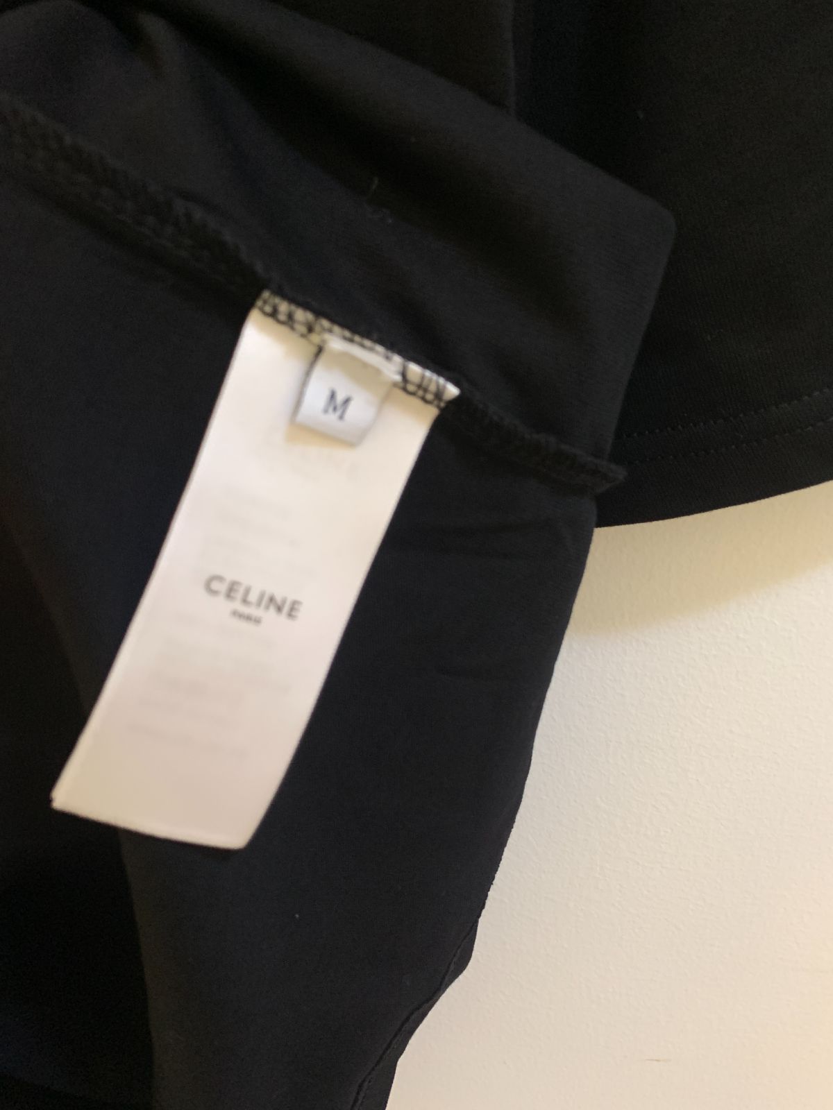 メゾン CELINE セリーヌ 半袖 Tシャツ ブラック