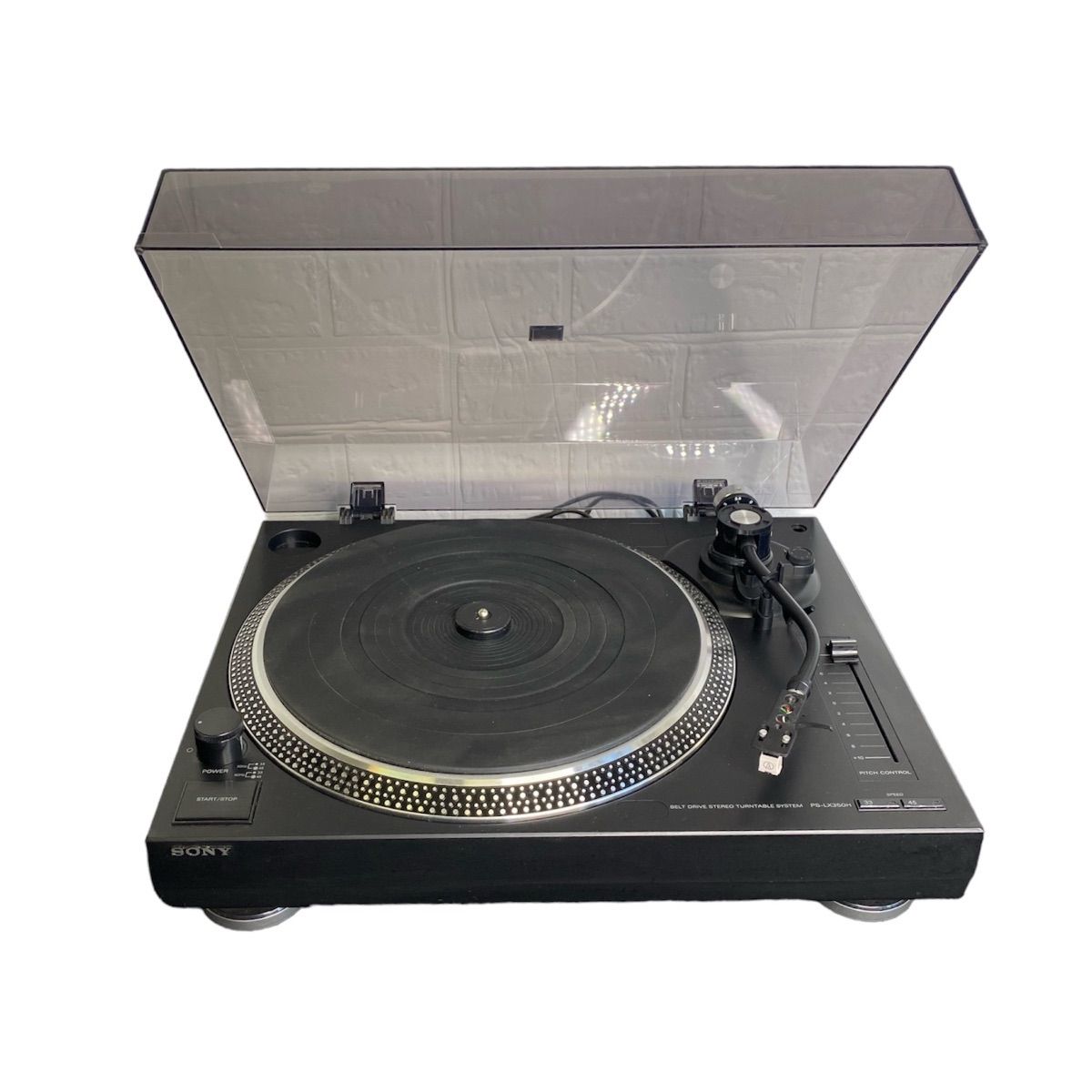SONY ステレオレコードプレーヤー PS-LX350H - オーディオ機器