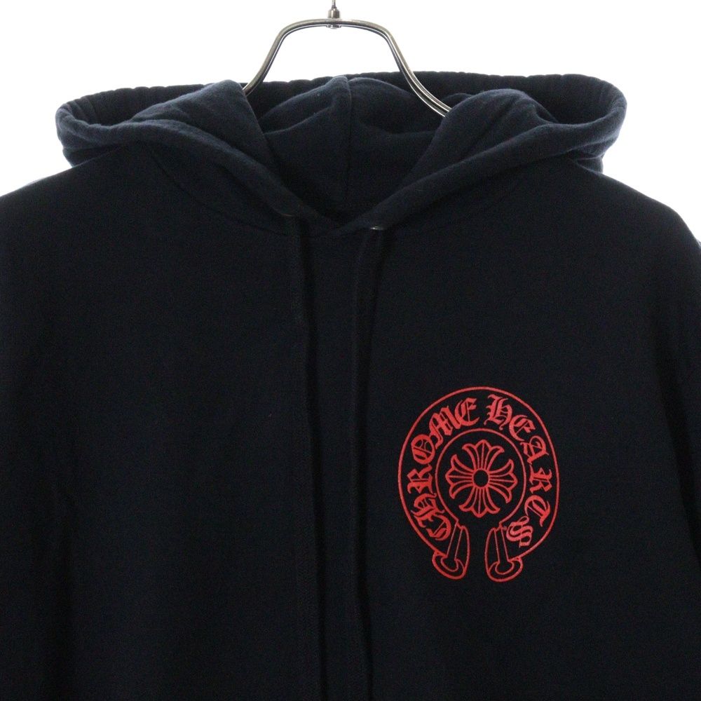 WWW.CHROMEHEARTS.COM オンライン限定ホースシュー パーカー CHROME HEARTS クロムハーツ WWW.CHROMEHEARTS.COM HOODIE
