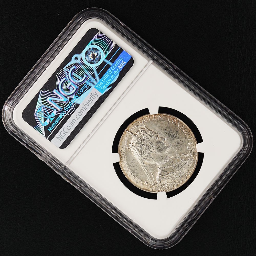 英国ロイヤルミント公式メダル！】 1902年 エドワード7世 戴冠記念