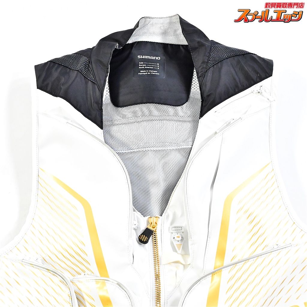 シマノ リミテッドプロ 2WAYベスト VE-011V アジアM ホワイト 鮎ベスト SHIMANO LIMITED PRO K_060 e07717