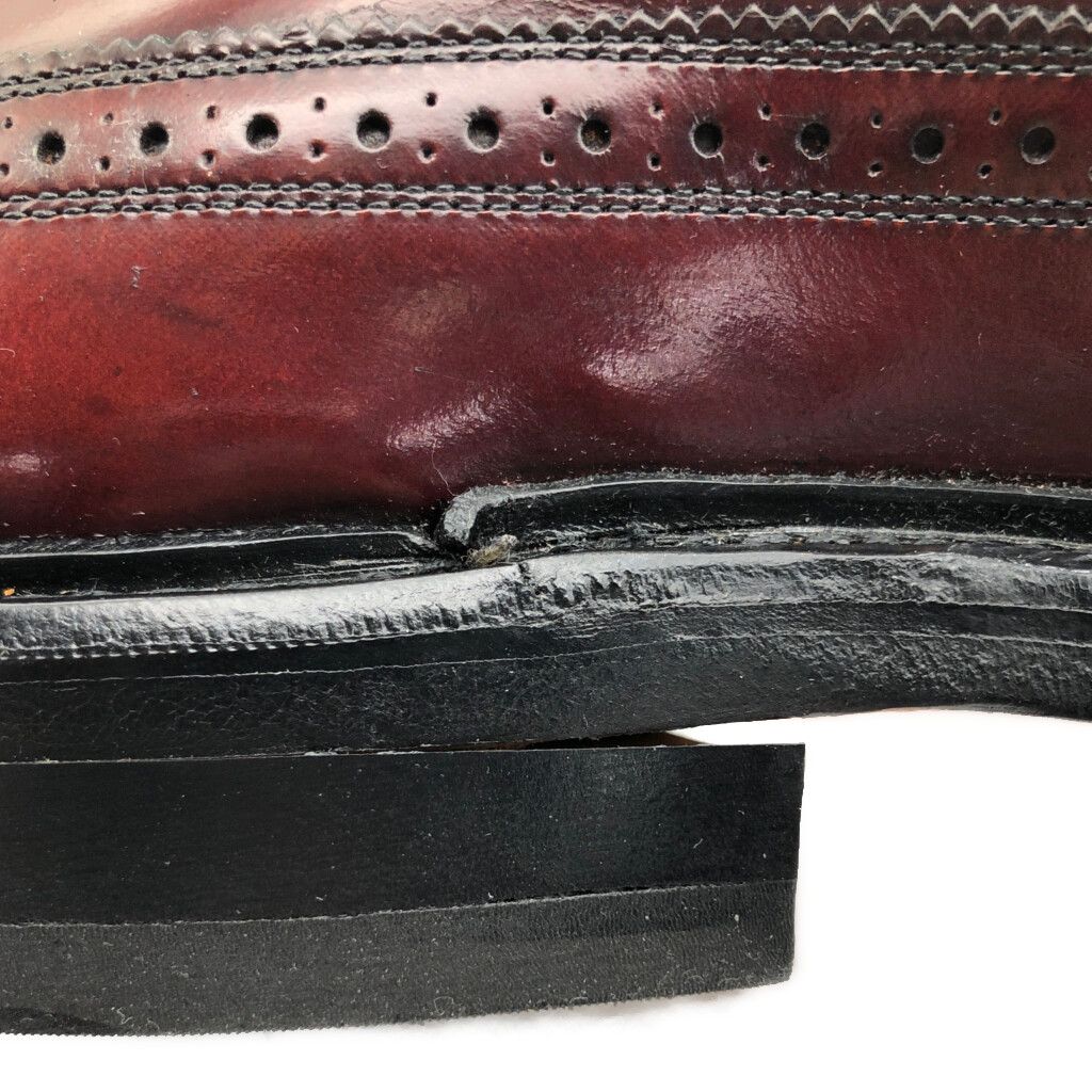 デッドストック 80年代 USA製 Johnston&Murphy ロングウィングチップ