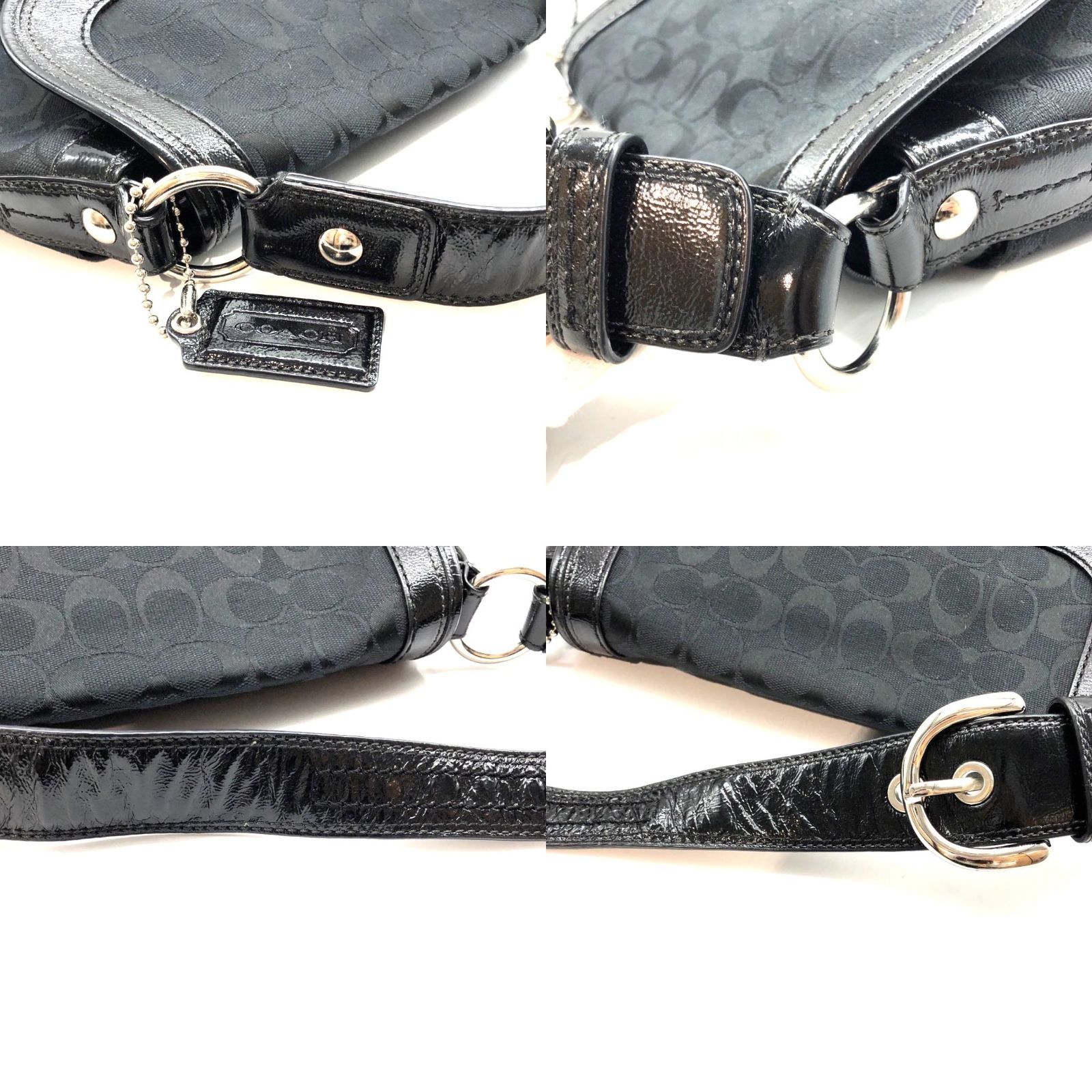☆COACH コーチ シグネチャー ワンショルダーバッグ ハンドバッグ 2way 