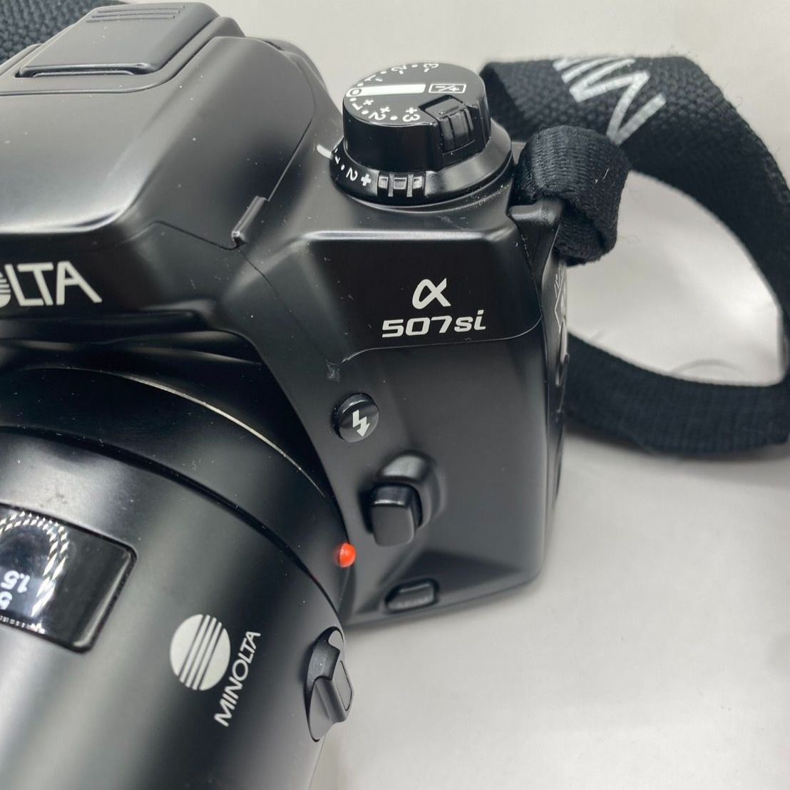 MINOLTA α 507si フィルム一眼レフカメラ Minolta α-507si ミノルタ フィルムカメラ MACRO 100 ズーム