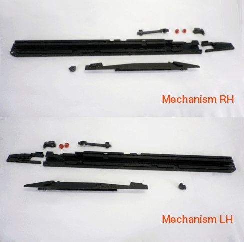 Webasto（ベバスト）製 Hollandia 300 DeLuxe Large用メカニズム(左右セット） Mechanism LH & RH  ［3395816A］ サンルーフパーツ - メルカリ