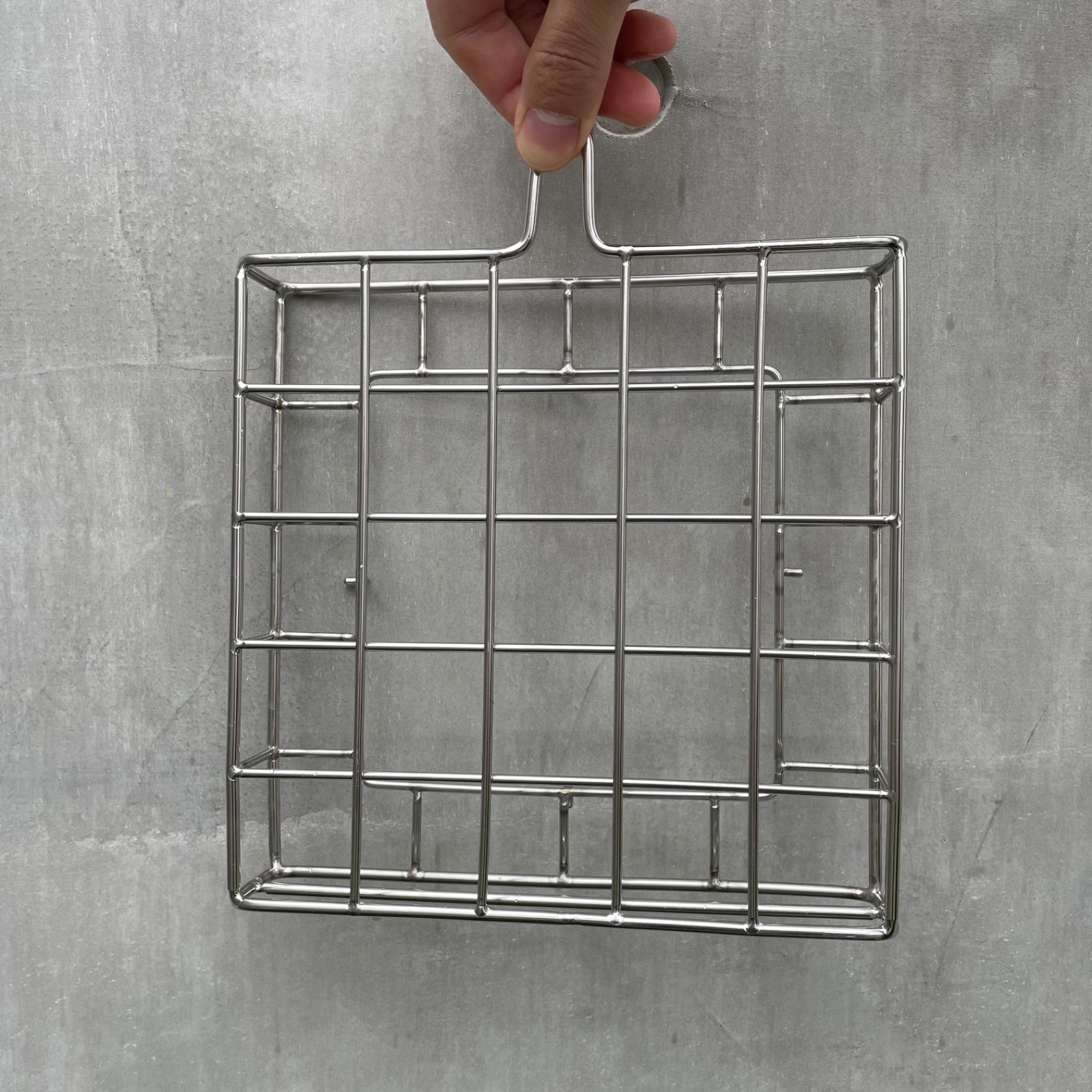 【4個セット】ステンレスバスケット　ビカクシダ　コウモリラン 4個セット】ステンレスバスケット ビカクシダ コウモリラン