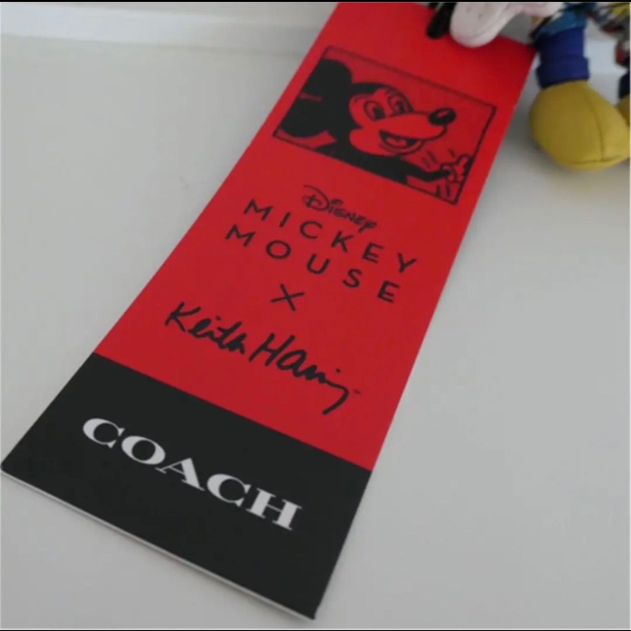 完売品！新品【COACH ×キースヘリング】 ミッキーマウス★バックチャーム 完売品！新品【COACH ×キースヘリング】 ミッキーマウス☆バック