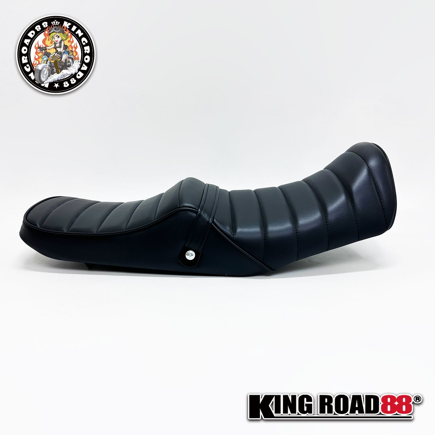 XJR400 前期 4HM タックロールシート / あんこ抜き ブラック